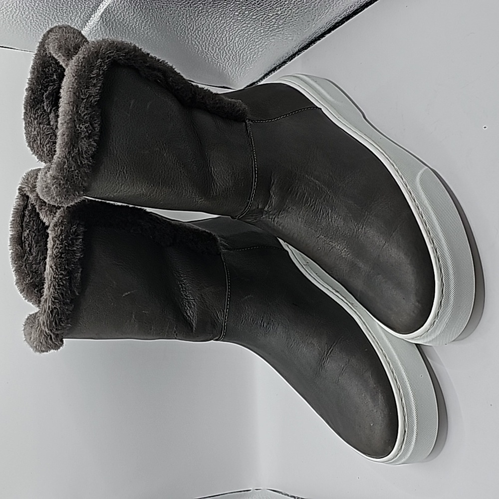 M. Gemi leather sneaker boots made in Italy size 39